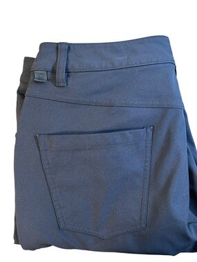 LULULEMON ABC Pants Black 5 Pocket Mens 33x29 Slim Warpstreme Stretch